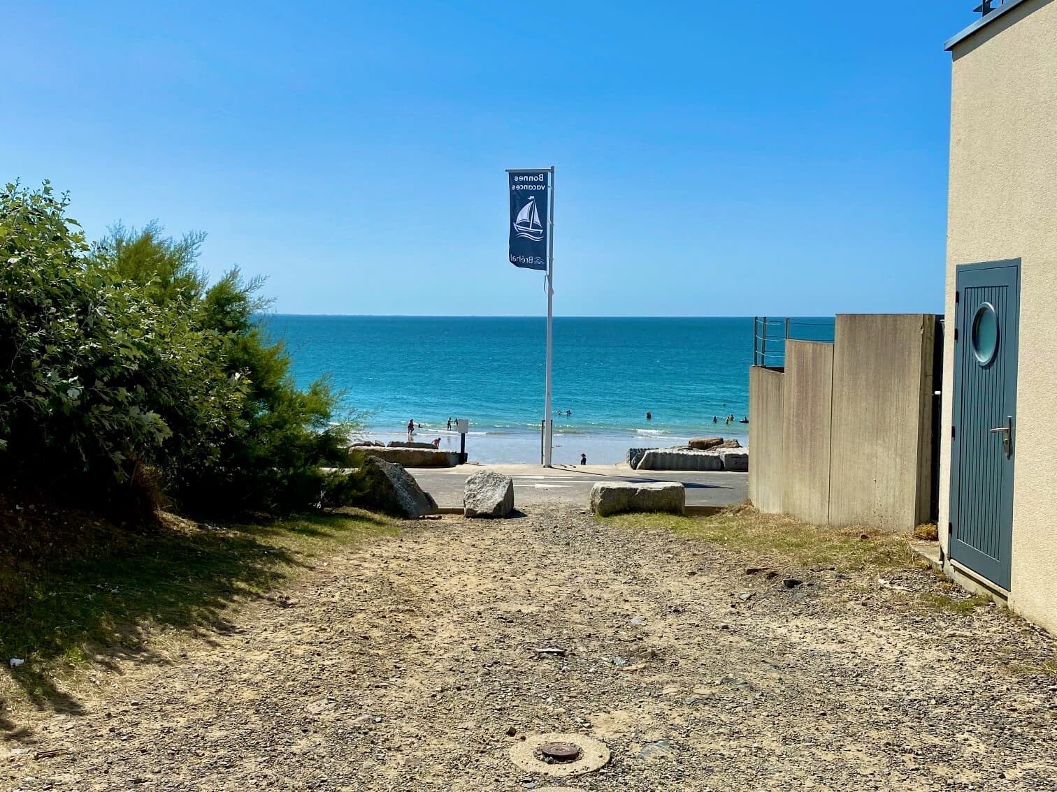 Cabine de la plage • Saint-Martin de Bréhal